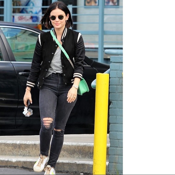 MADEWELL Tall 9” High Rise Distressed Skinny Jeans in Black Sea - Picture 4 of 12